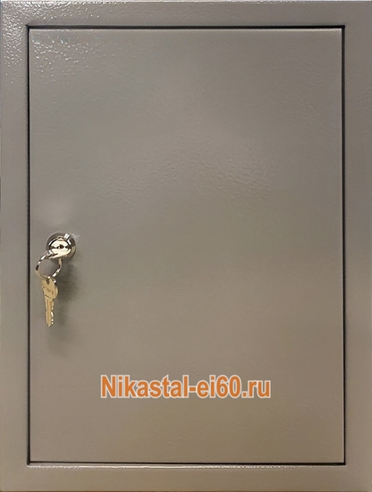 Металлический электрошкаф на замке